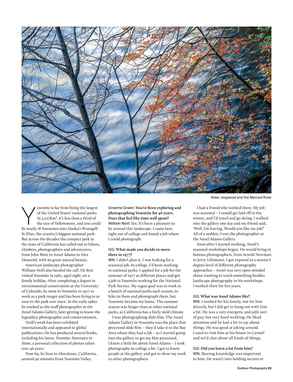 Outdoor Photography Preview Pages