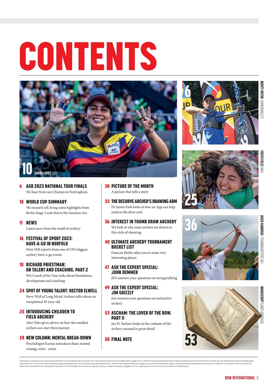 Bow International Preview Pages