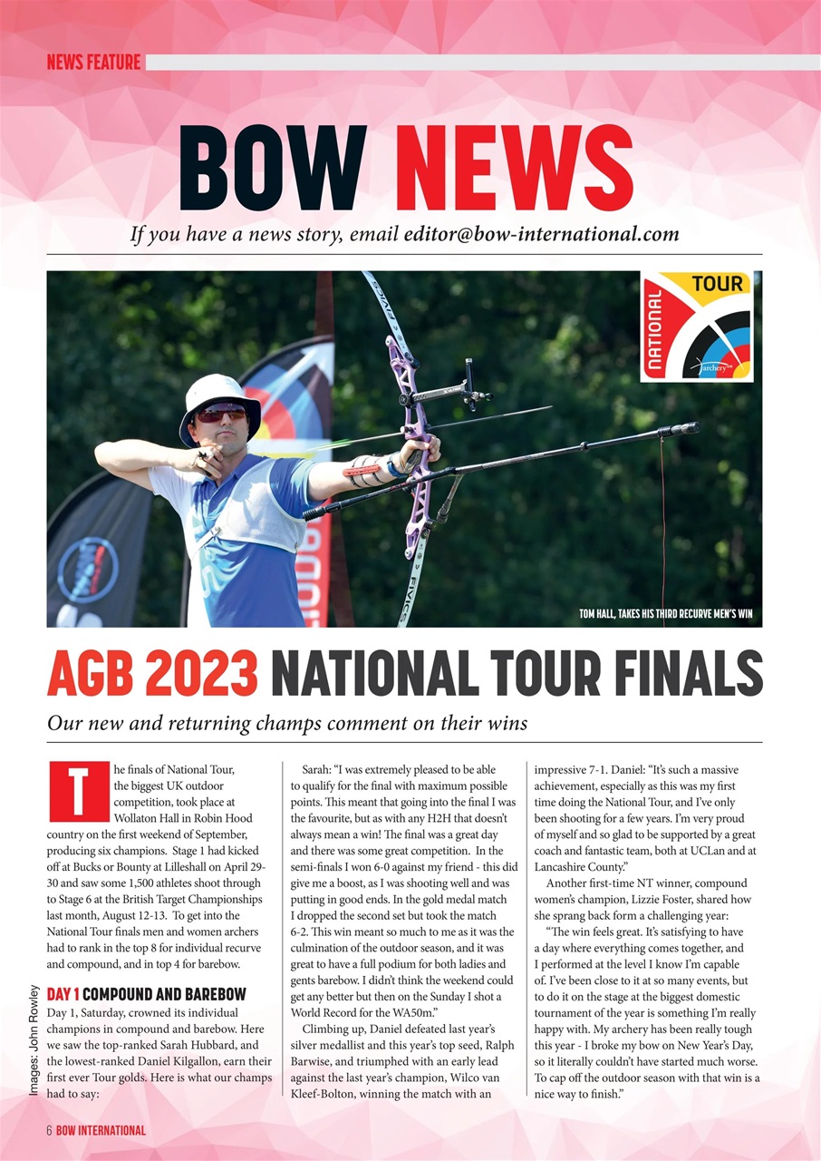 Bow International Preview Pages