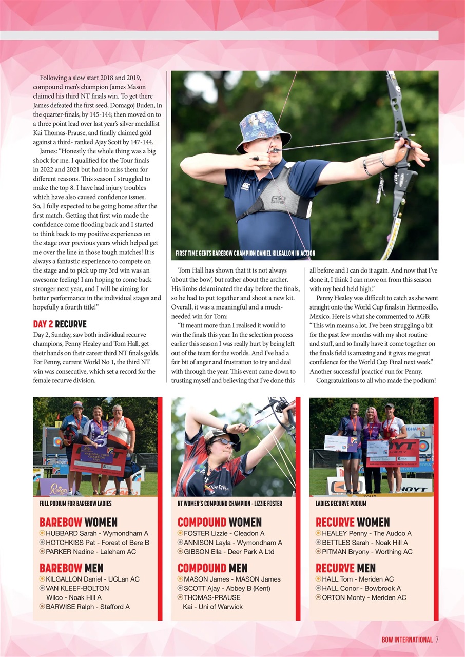 Bow International Preview Pages