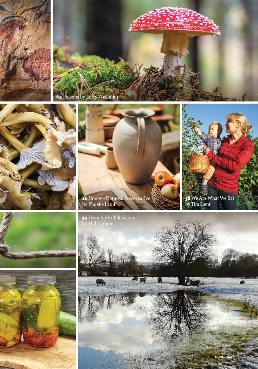 Bushcraft & Survival Skills Magazine Preview Pages