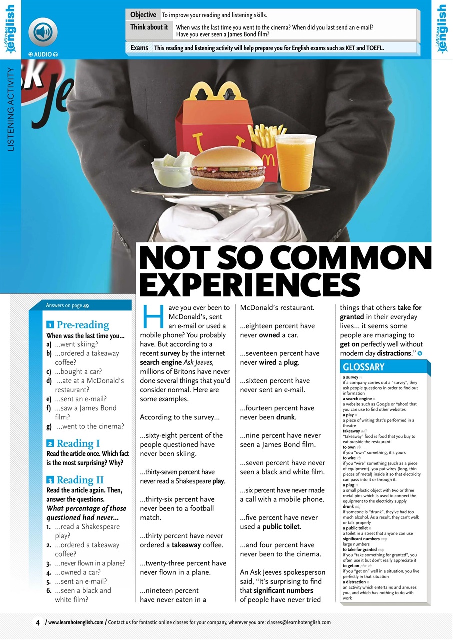 Learn Hot English Preview Pages