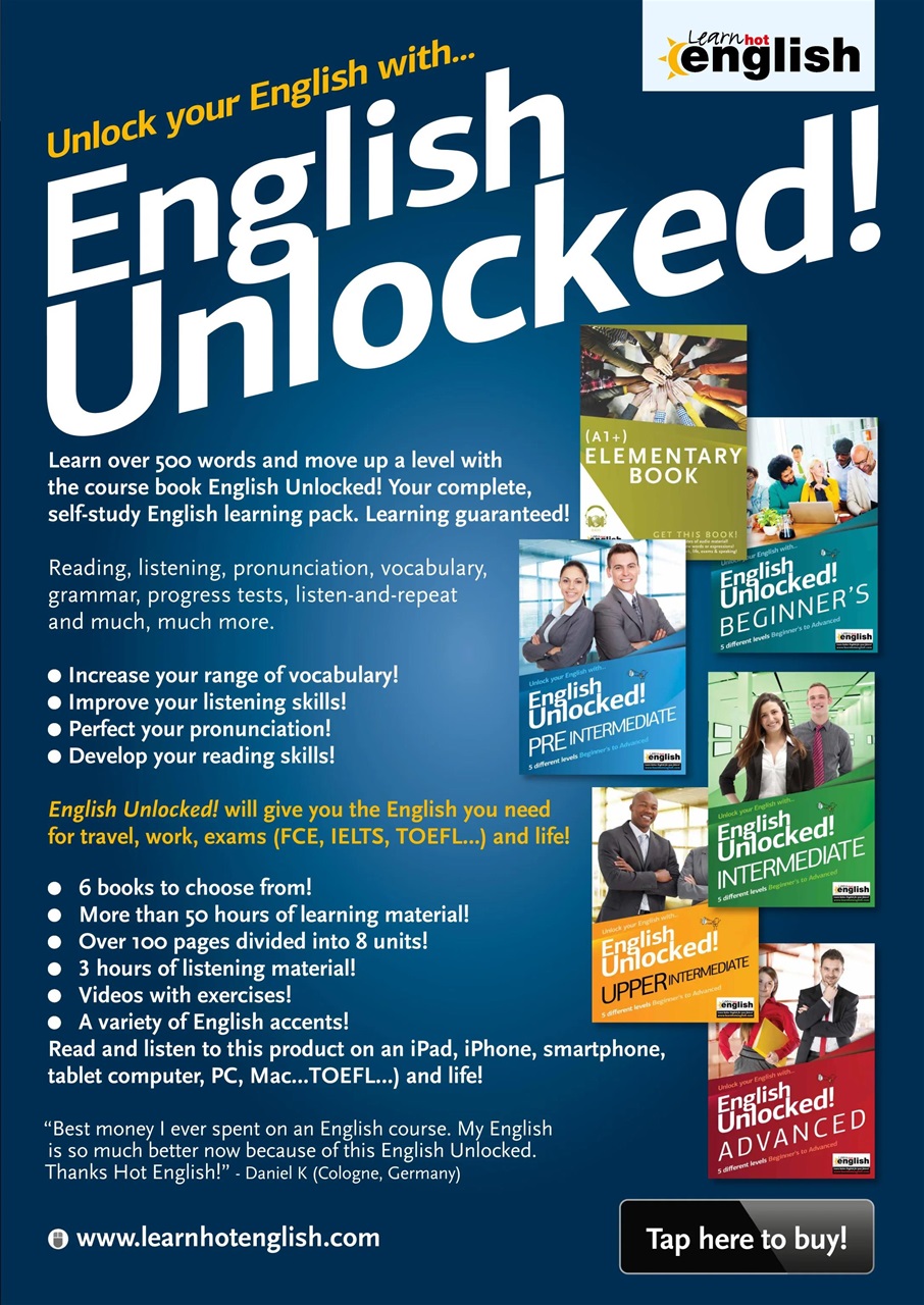 Learn Hot English Preview Pages