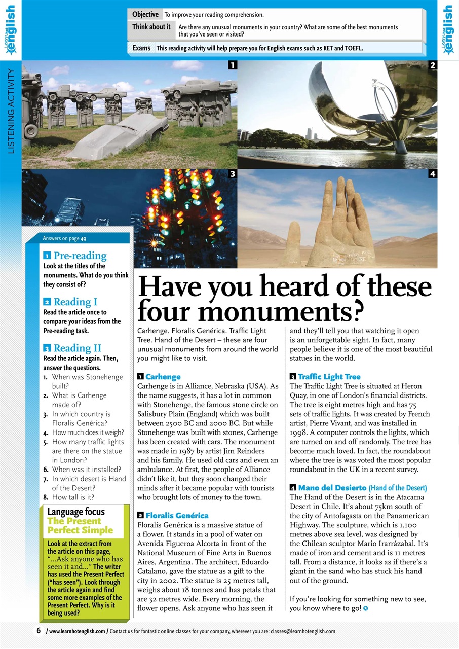 Learn Hot English Preview Pages