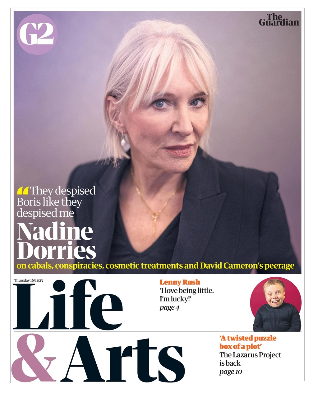 The Guardian Newspaper Preview Pages