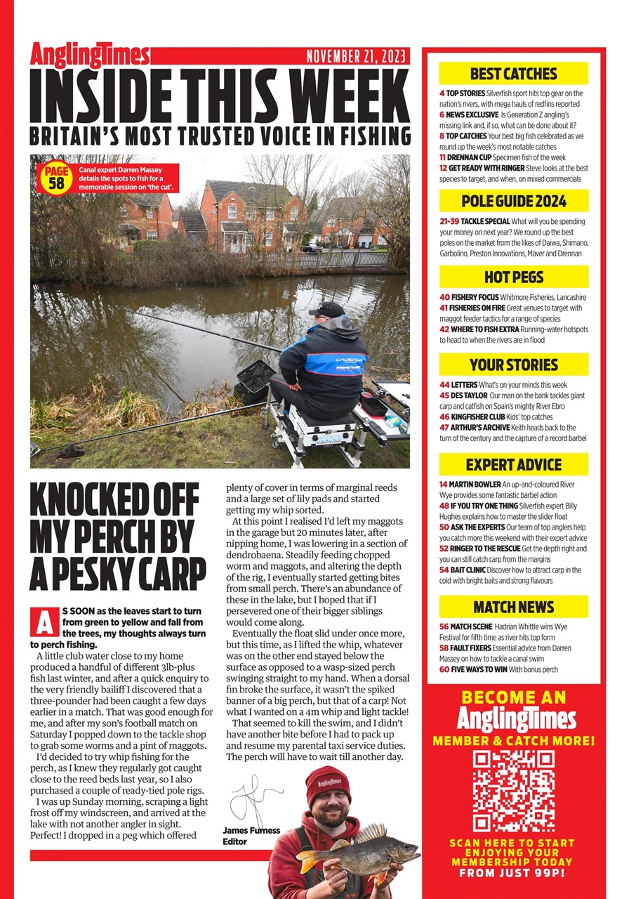 Angling Times Preview Pages