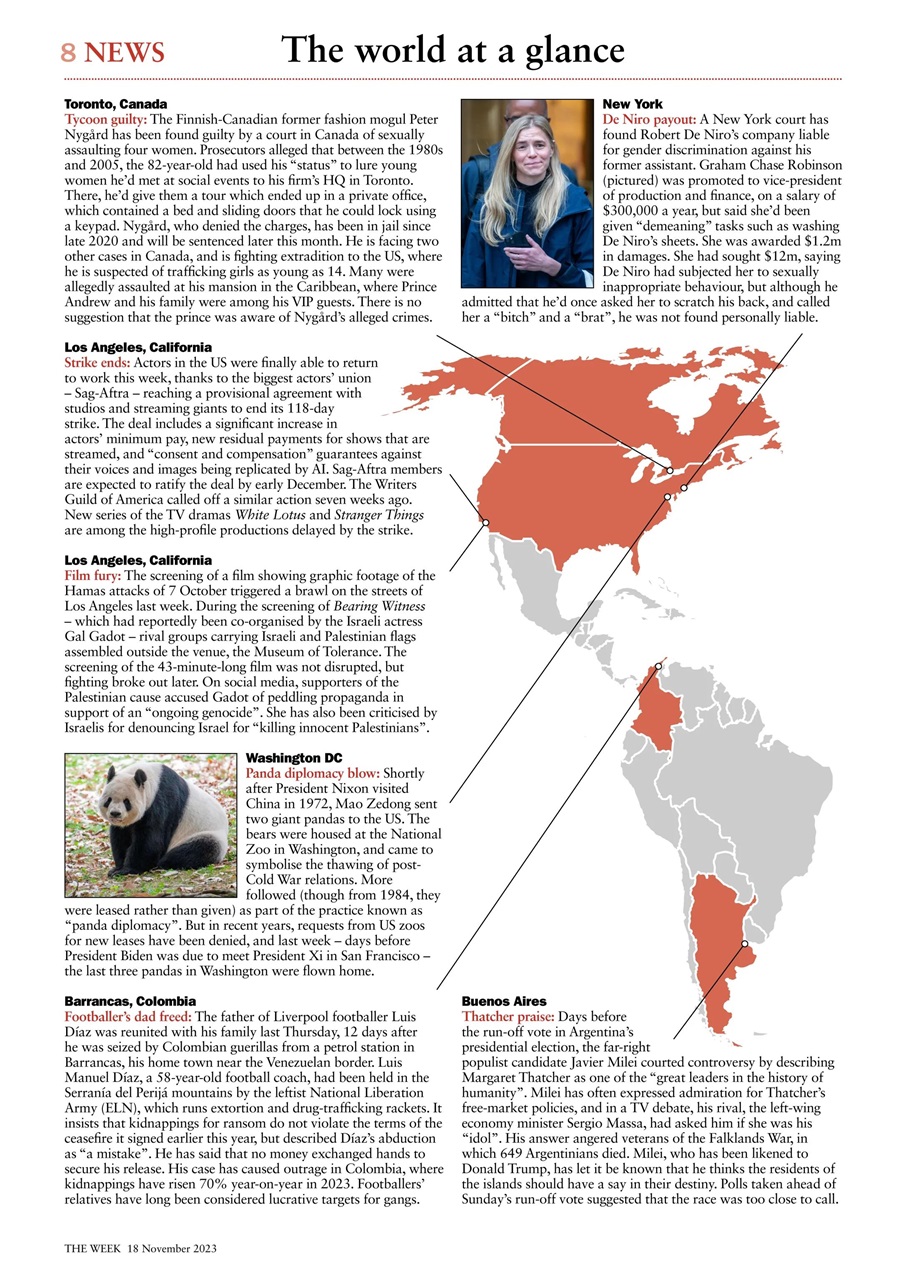 The Week Preview Pages