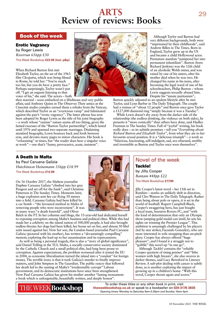 The Week Preview Pages