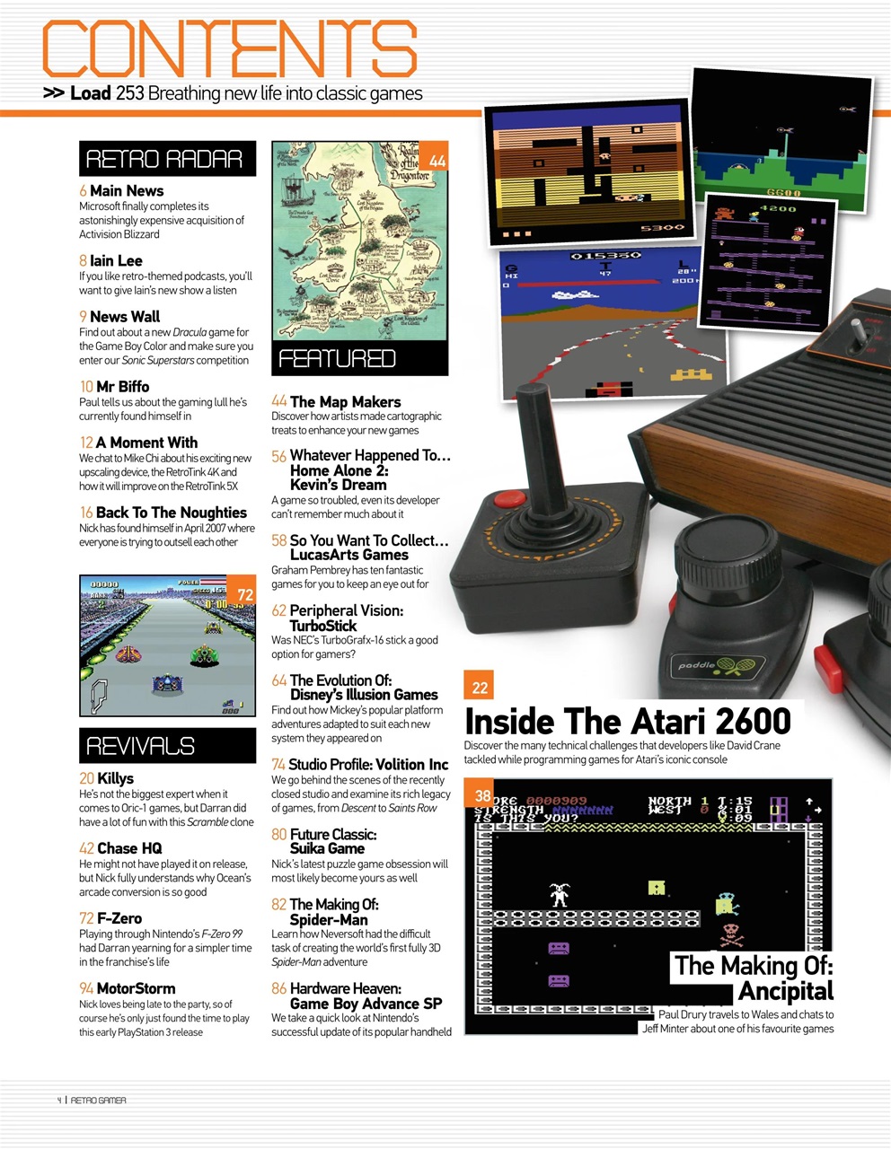 Retro Gamer Preview Pages