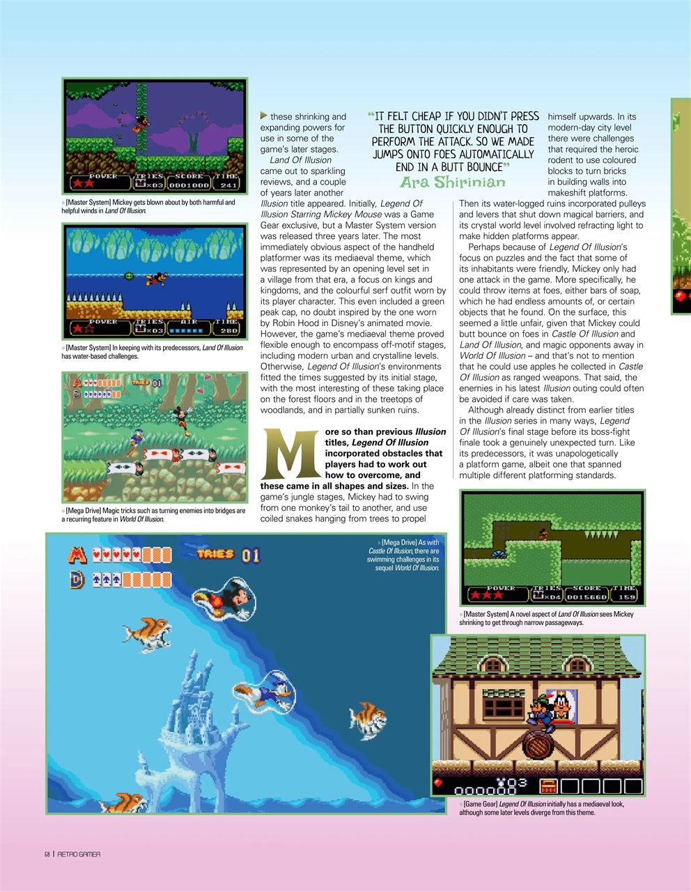 Retro Gamer Preview Pages