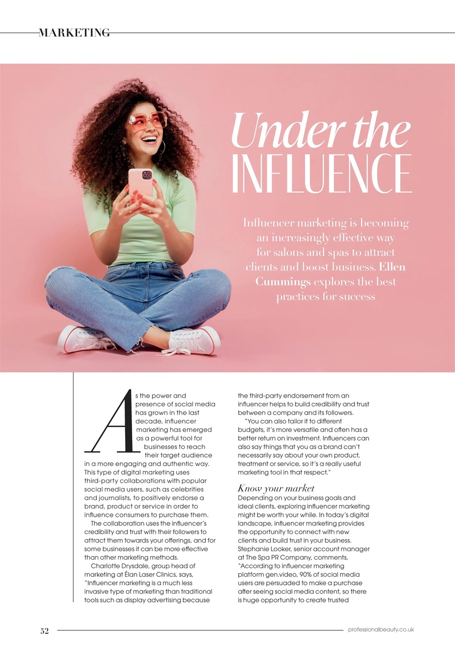 Professional Beauty Preview Pages