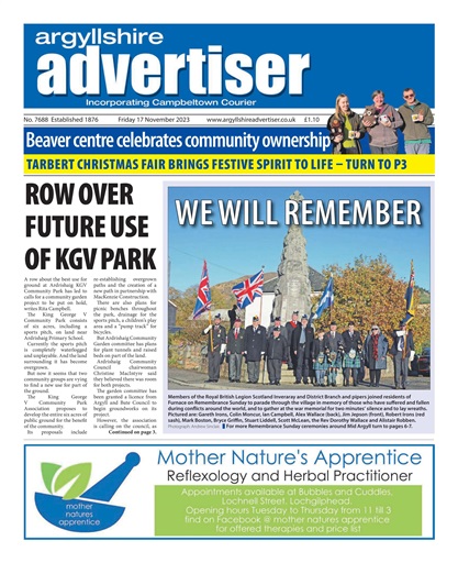 Argyllshire Advertiser issue 
