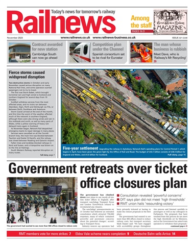 Railnews issue November 2023