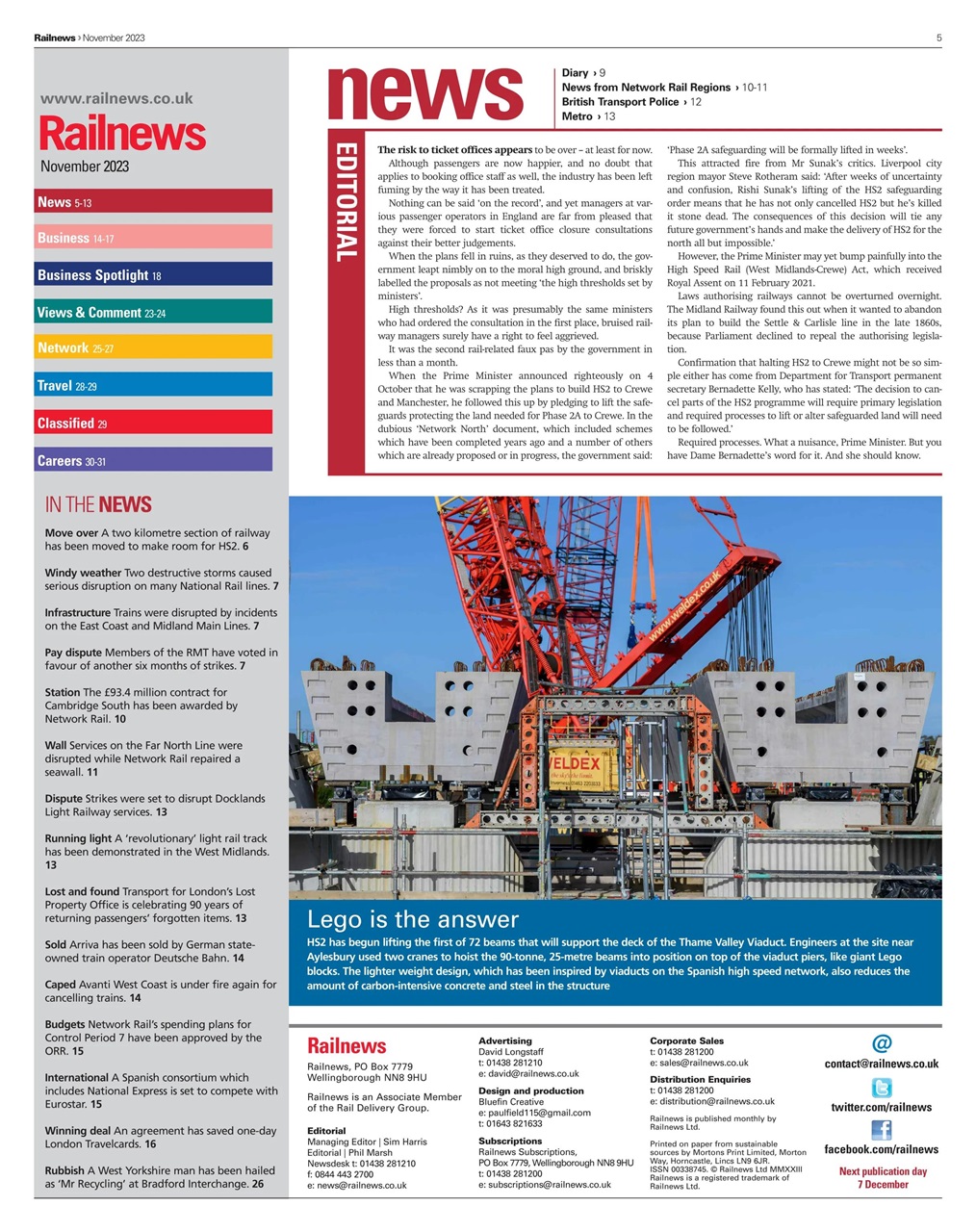 Railnews Preview Pages