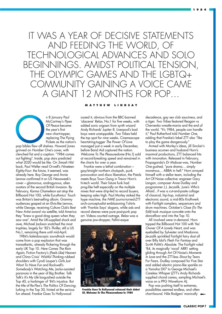 Classic Pop Presents Preview Pages