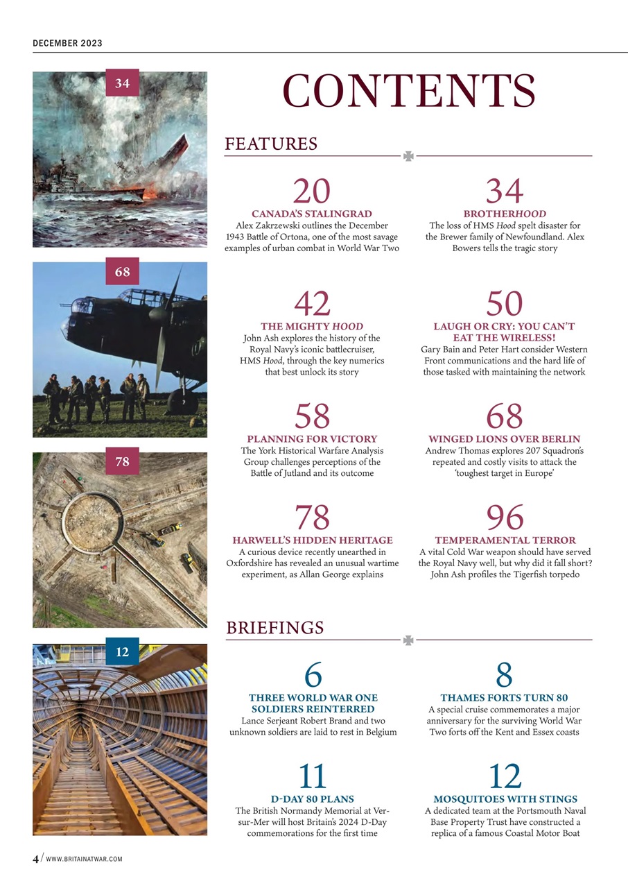 Britain at War Magazine Preview Pages