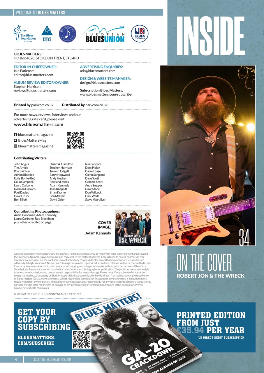 Blues Matters! Preview Pages