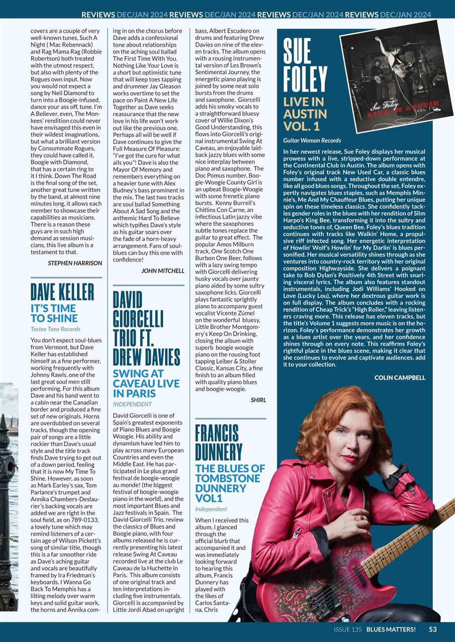 Blues Matters! Preview Pages