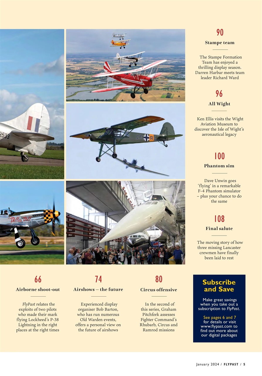 FlyPast Preview Pages