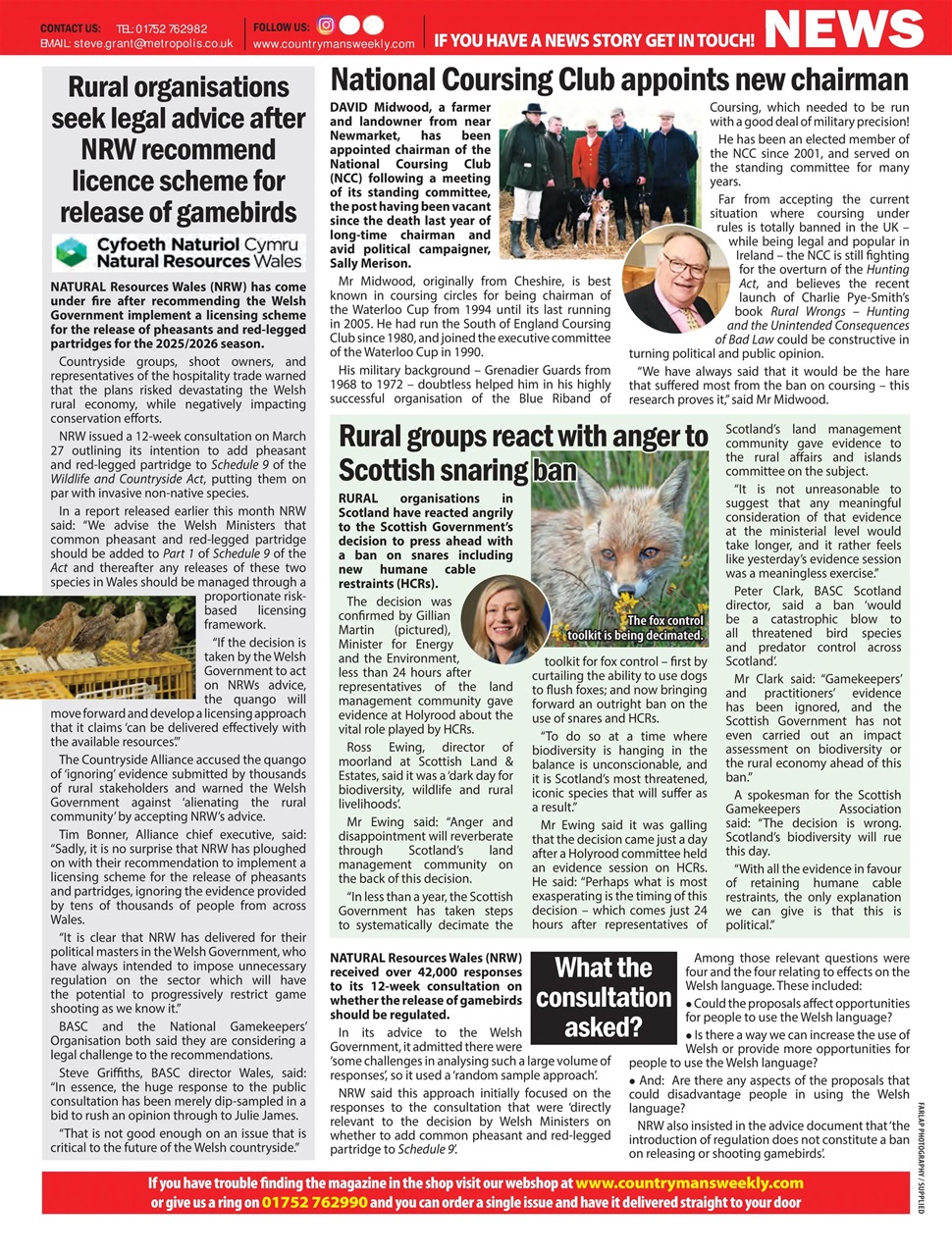 Countryman's Weekly Preview Pages