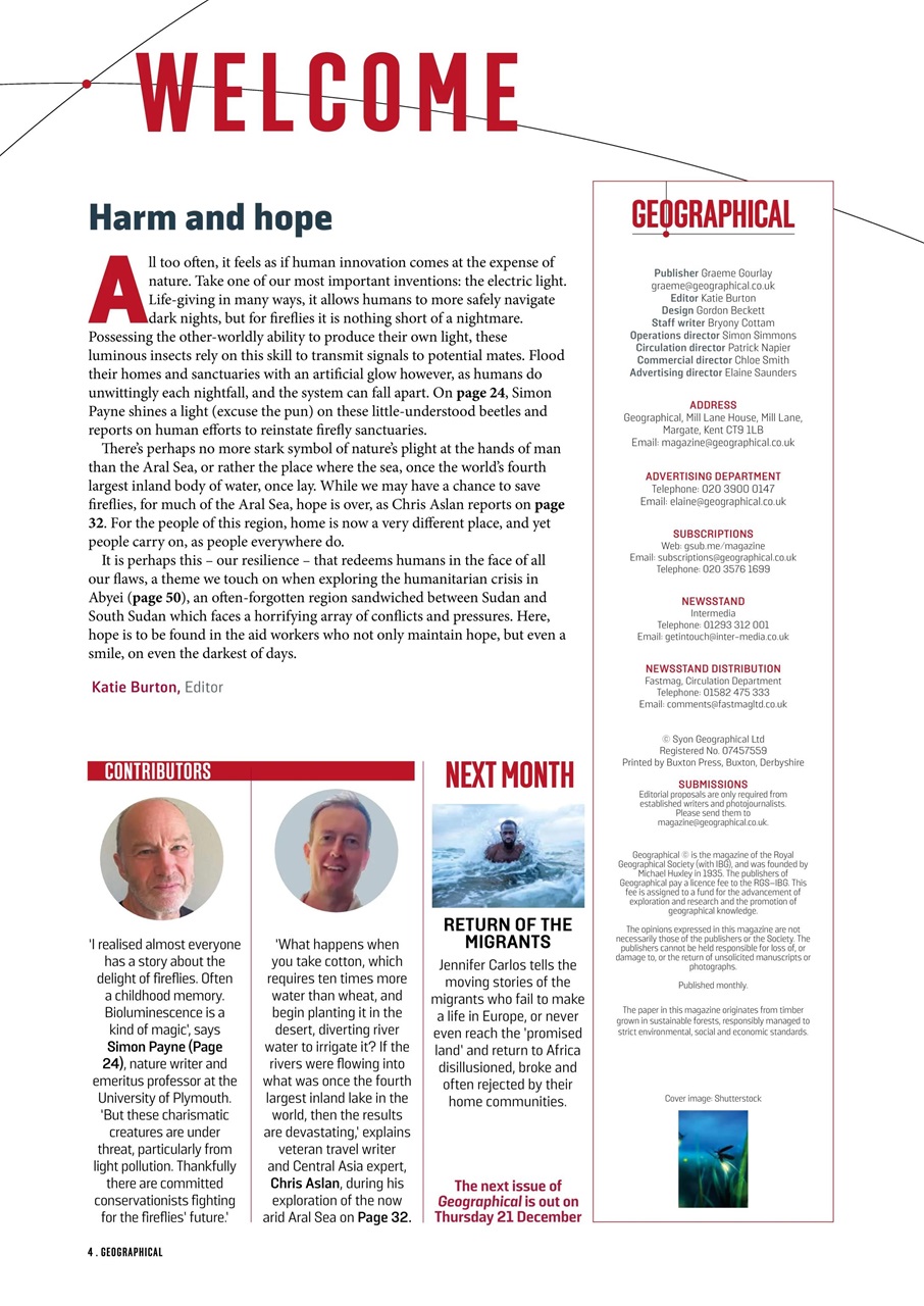 Geographical Preview Pages