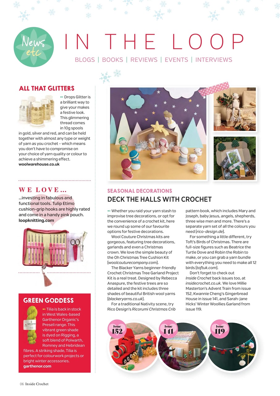 Inside Crochet Preview Pages