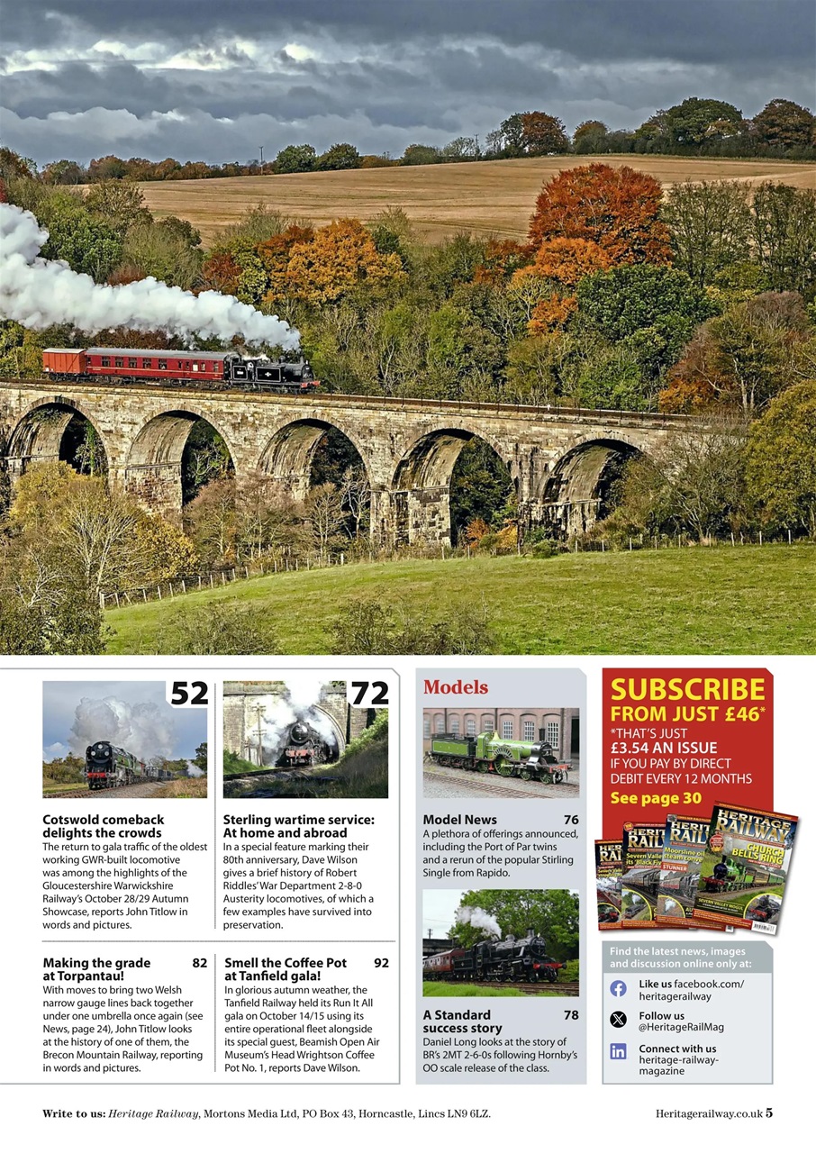 Heritage Railway Preview Pages