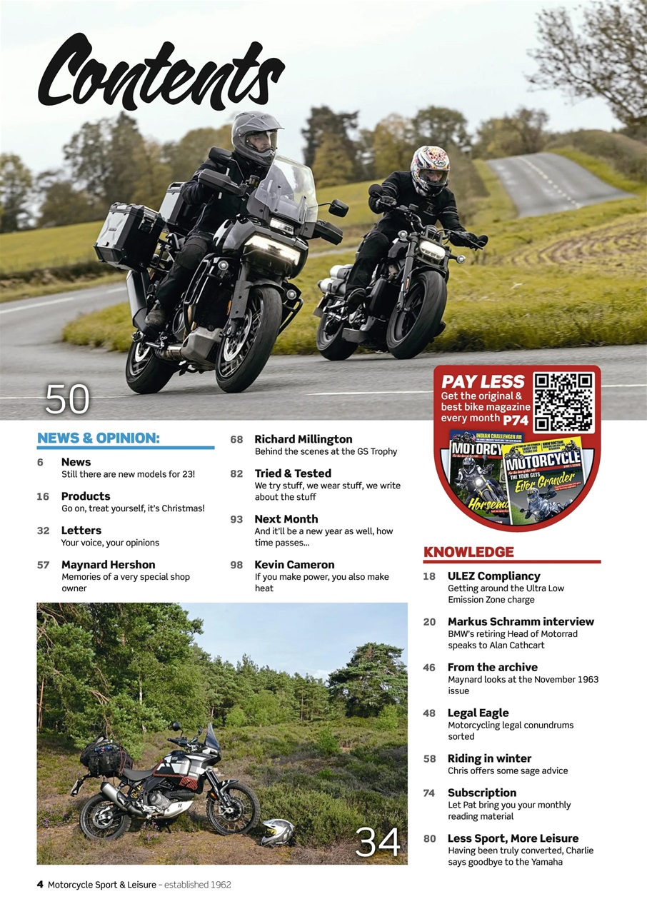 Motorcycle Sport & Leisure Preview Pages