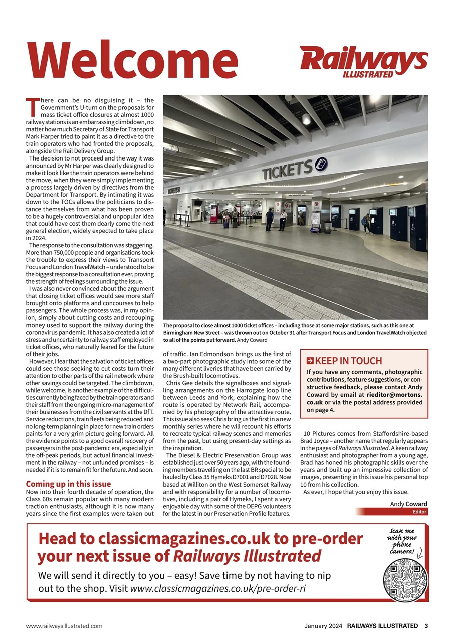 Railways Illustrated Preview Pages