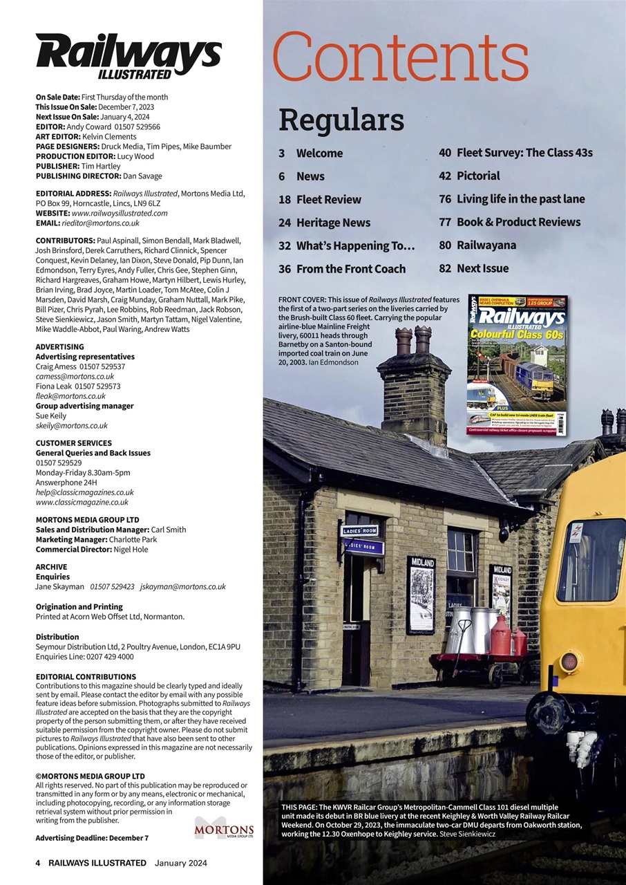 Railways Illustrated Preview Pages