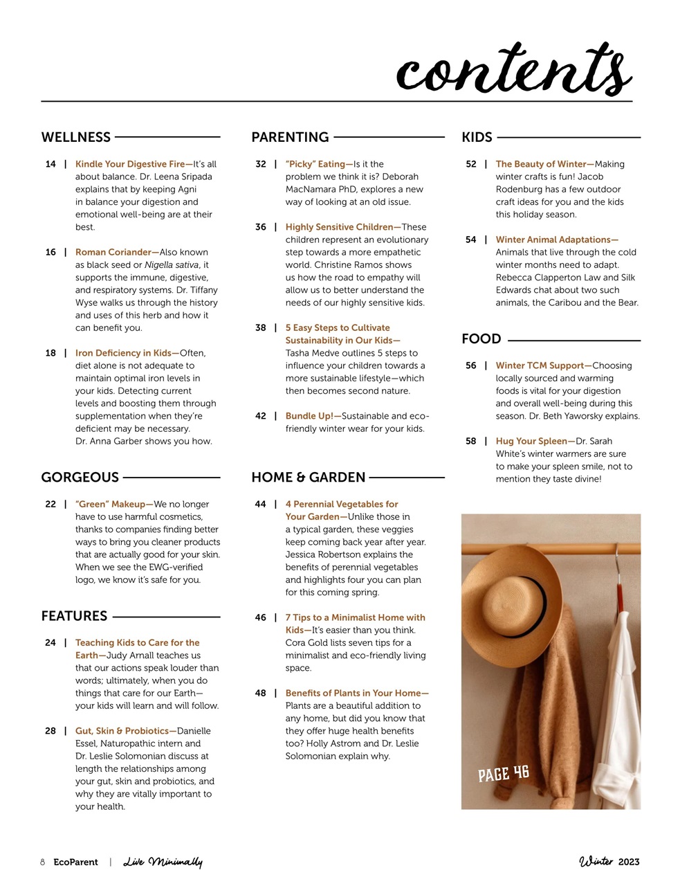 Ecoparent Magazine Preview Pages