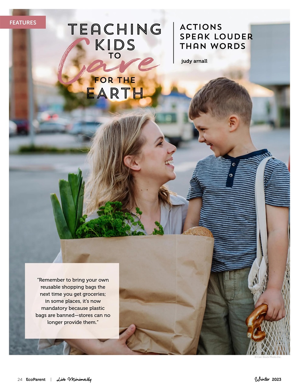 Ecoparent Magazine Preview Pages