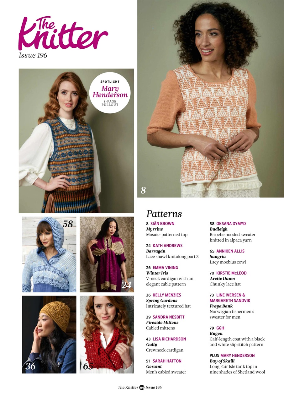 The Knitter Preview Pages
