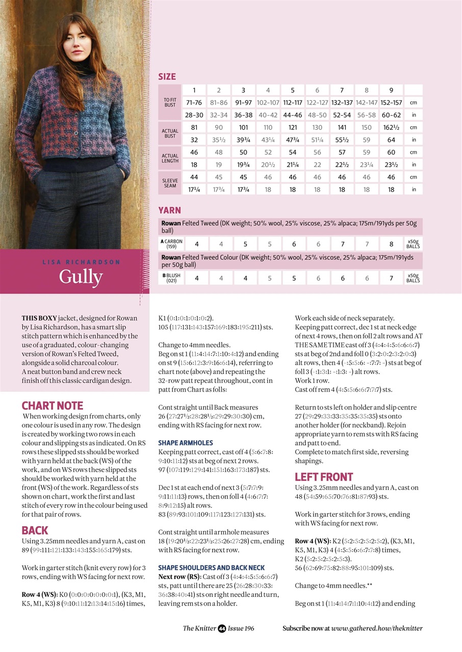 The Knitter Preview Pages