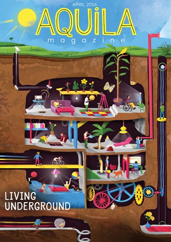 Aquila issue Living underground