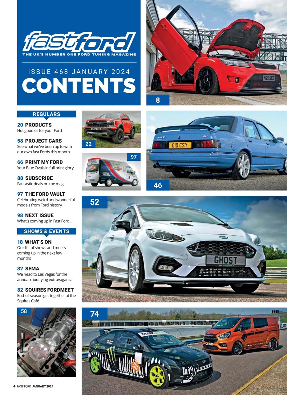 Fast Ford Preview Pages