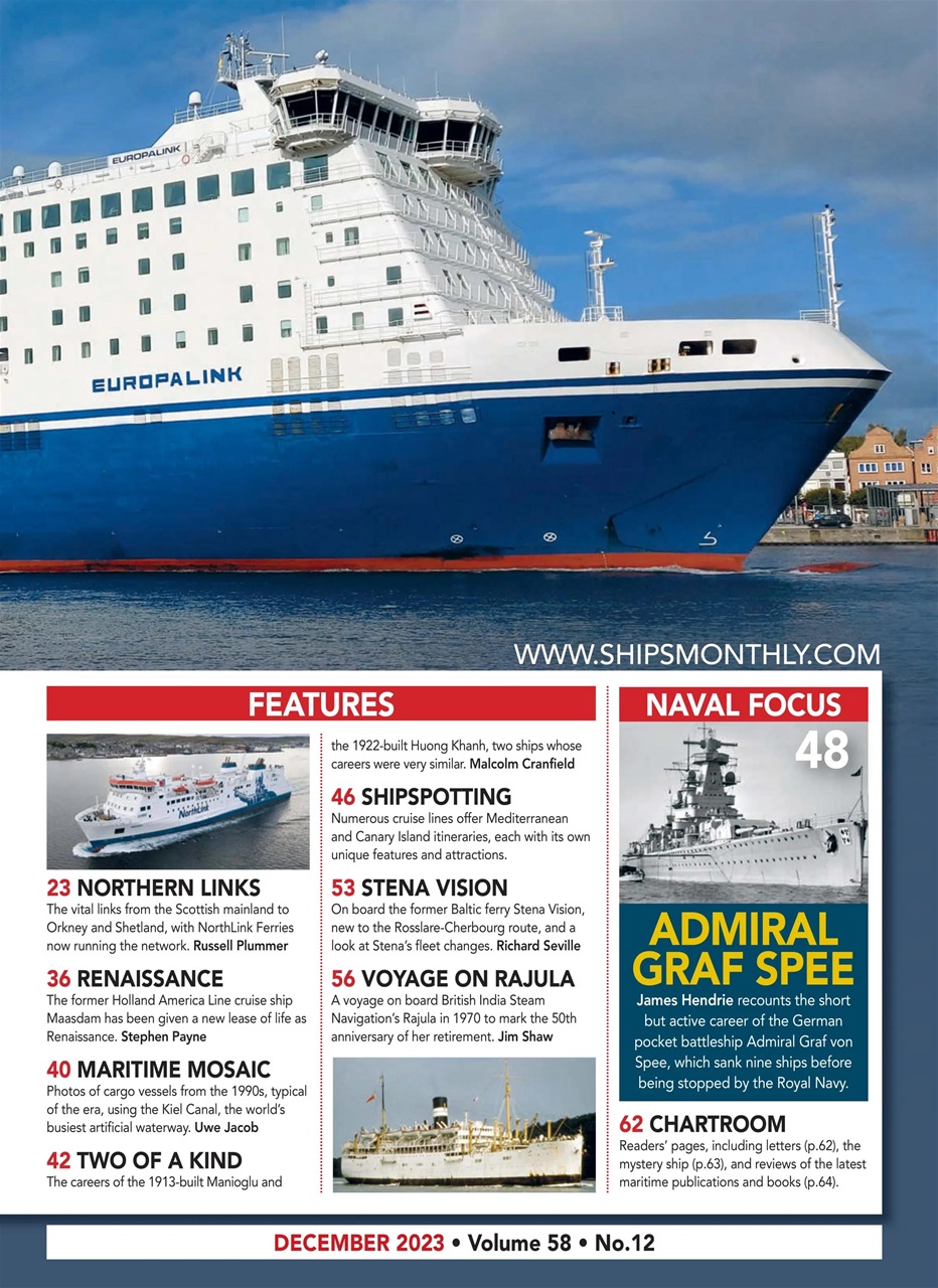 Ships Monthly Preview Pages