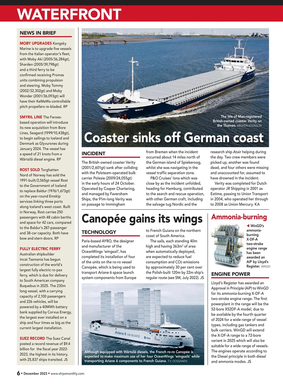 Ships Monthly Preview Pages