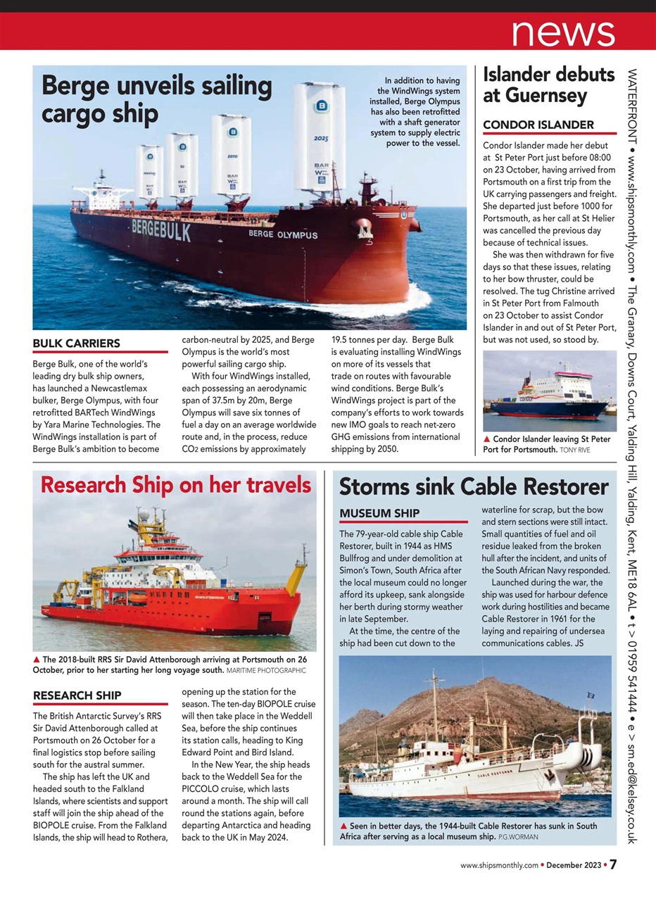 Ships Monthly Preview Pages