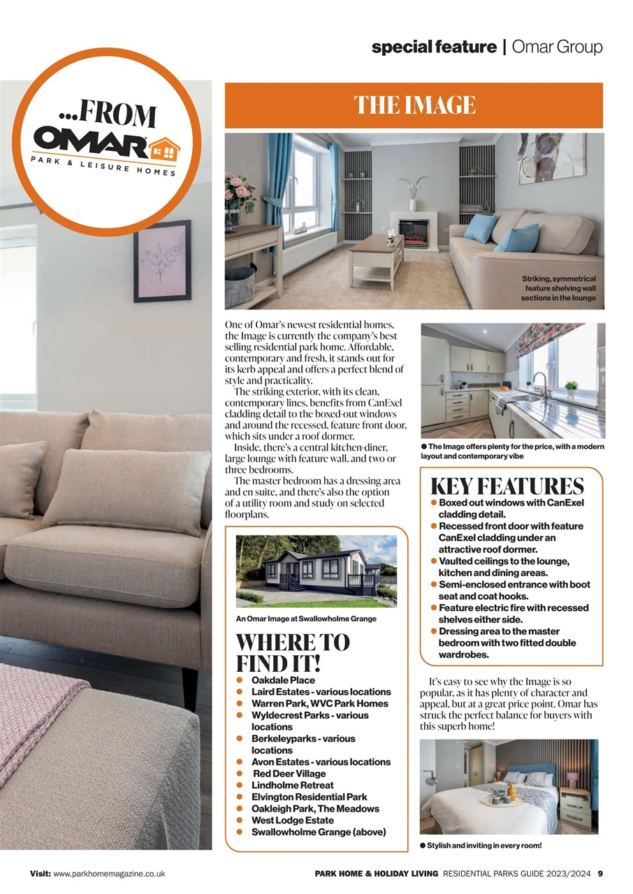 Park Home & Holiday Living Preview Pages
