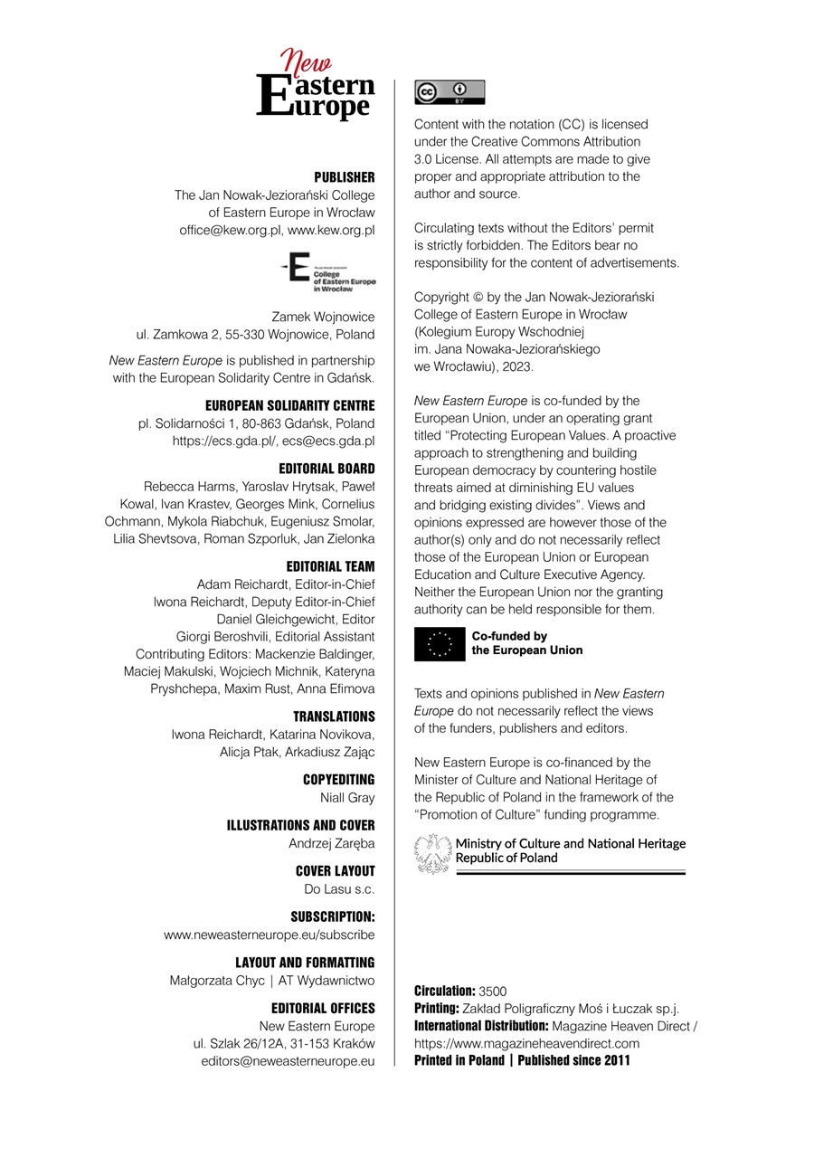 New Eastern Europe Preview Pages