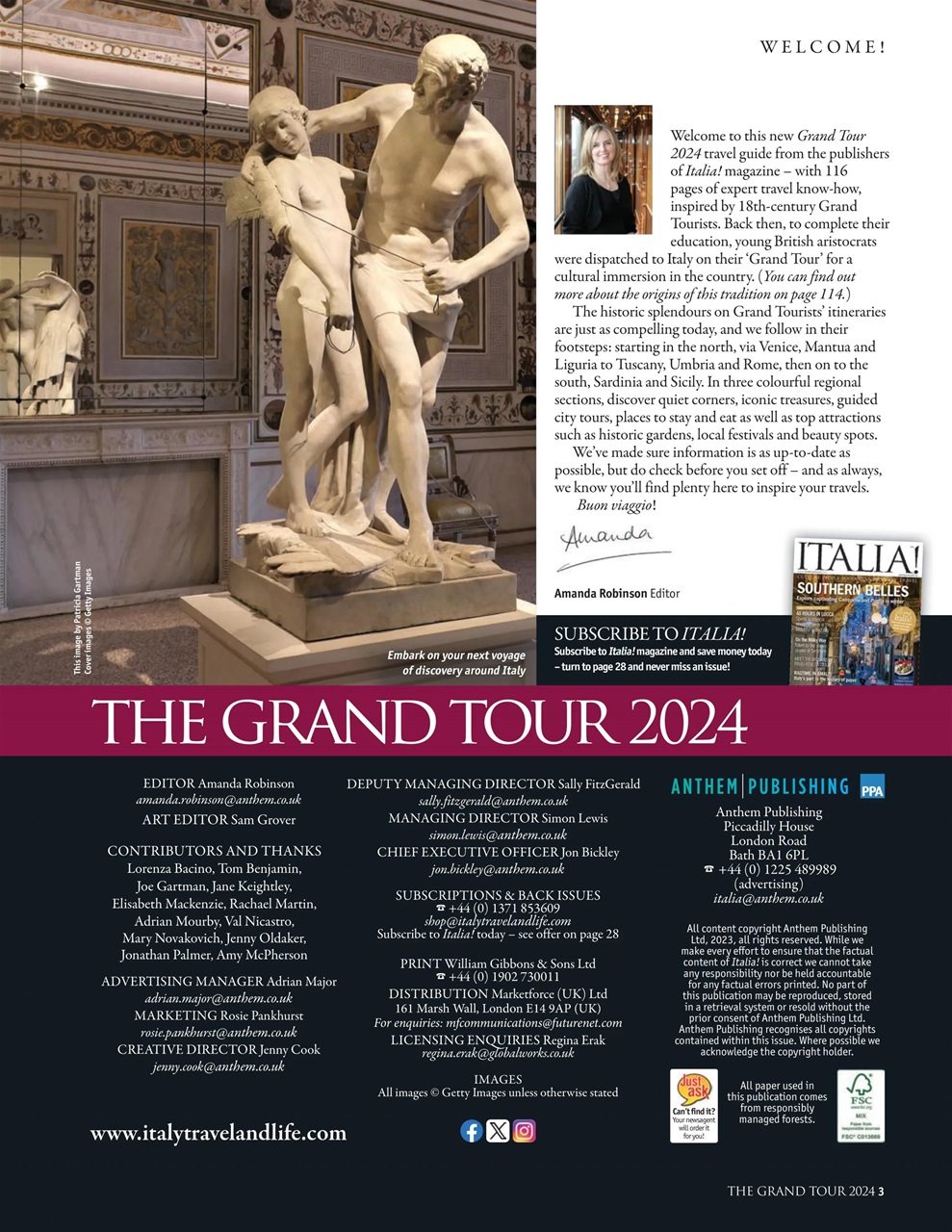 Italia! Guide Preview Pages