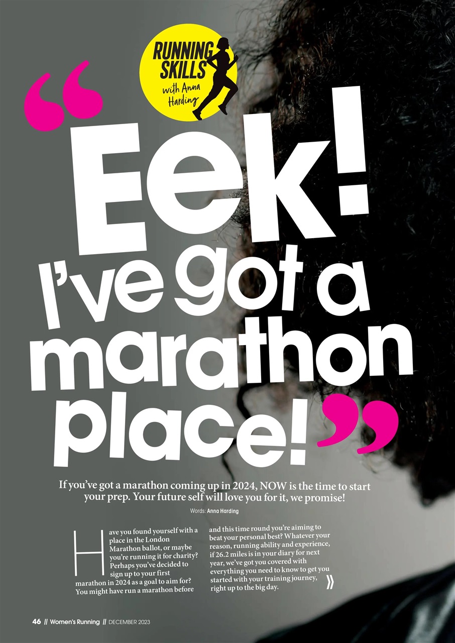 Women’s Running Preview Pages