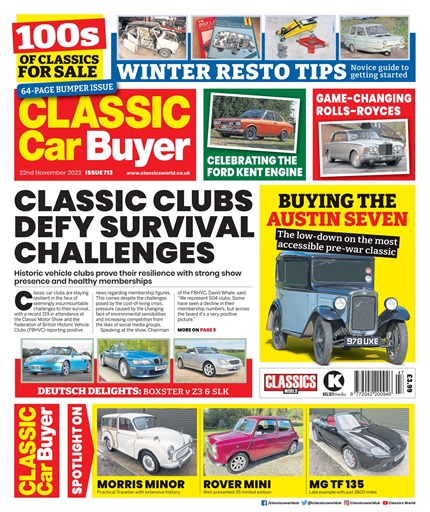 Classic Car Buyer issue 
