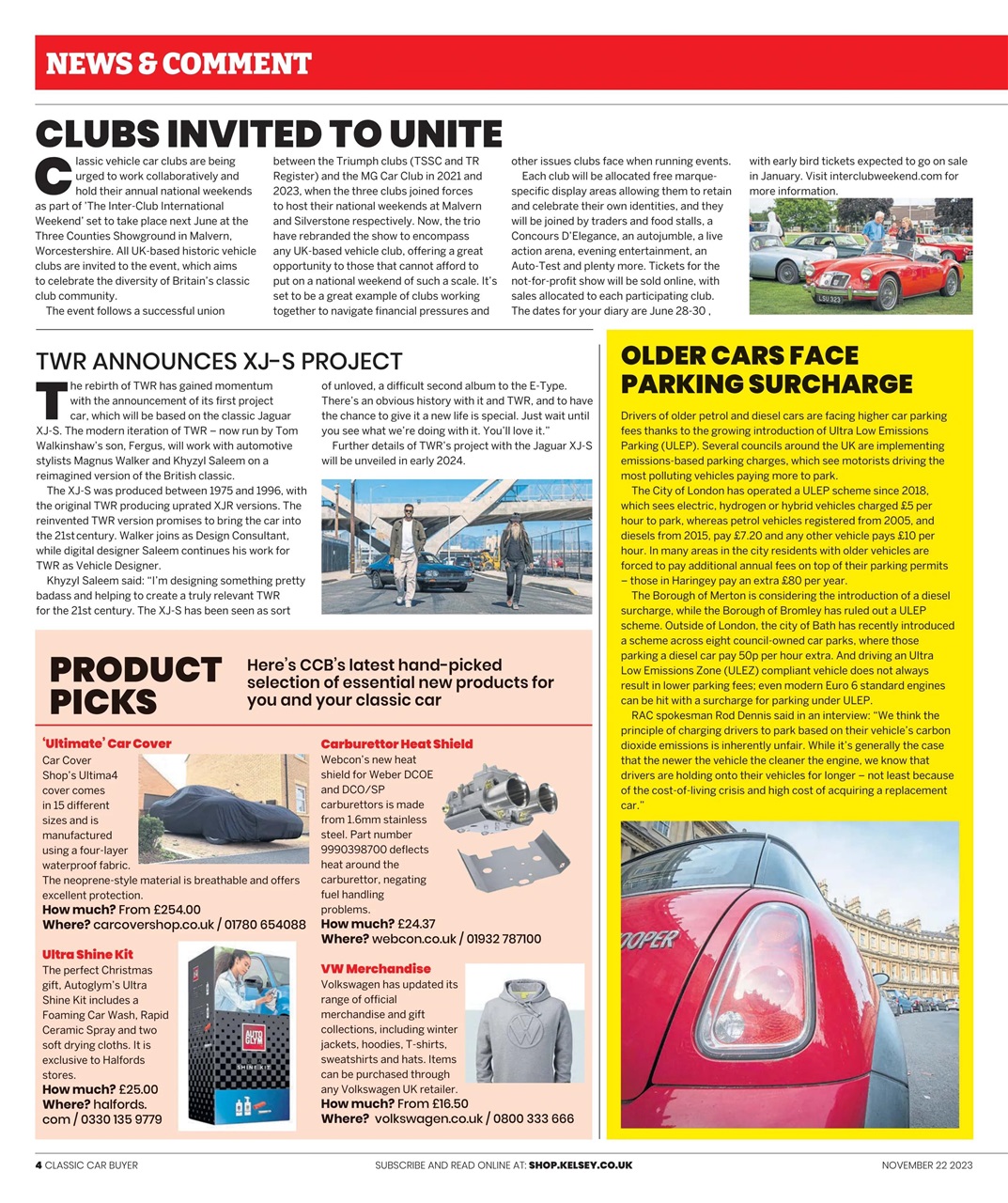Classic Car Buyer Preview Pages