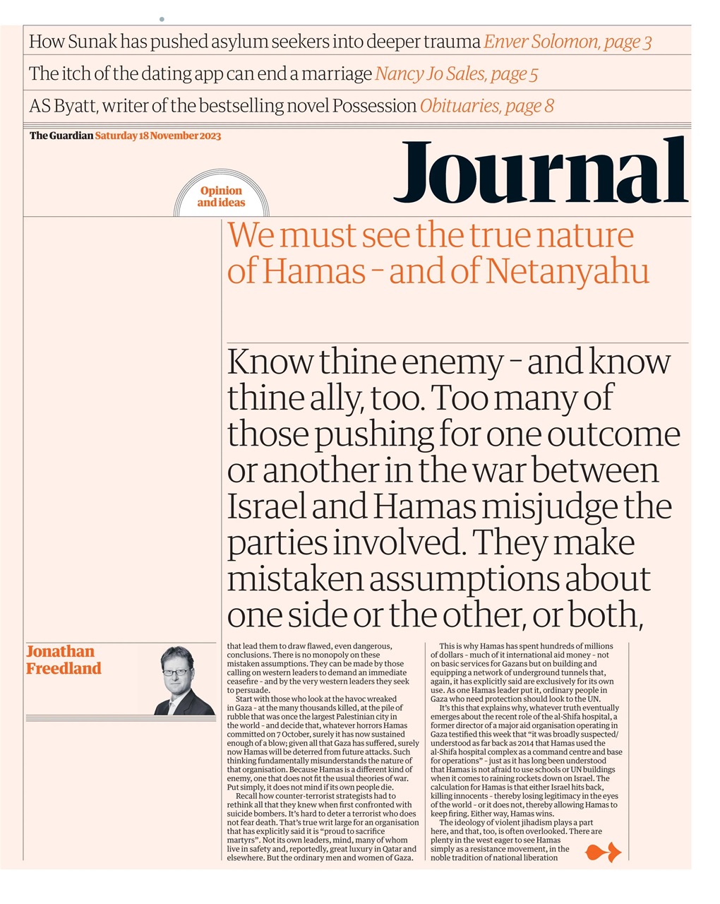 The Guardian Newspaper Preview Pages