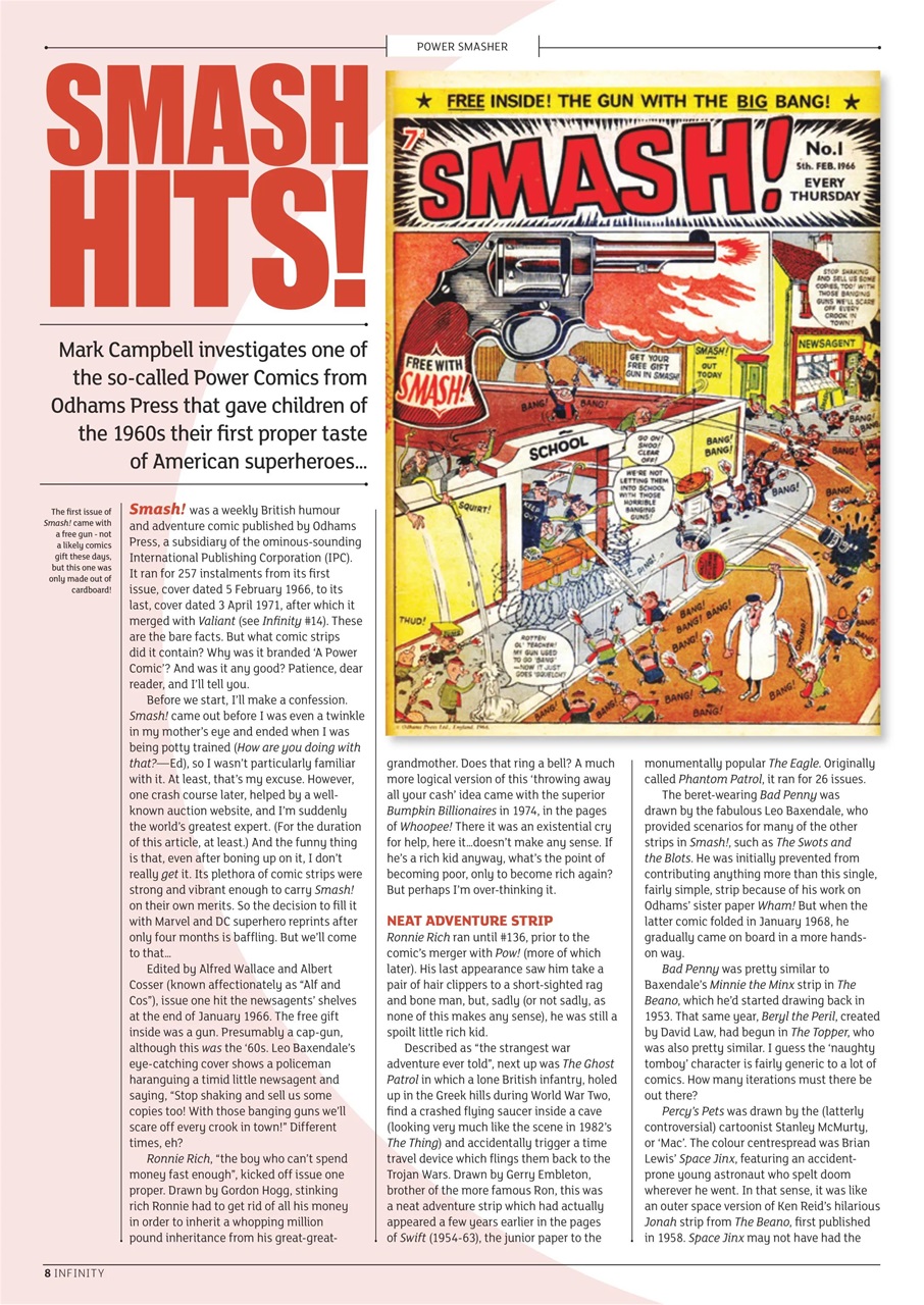 Infinity Magazine Preview Pages