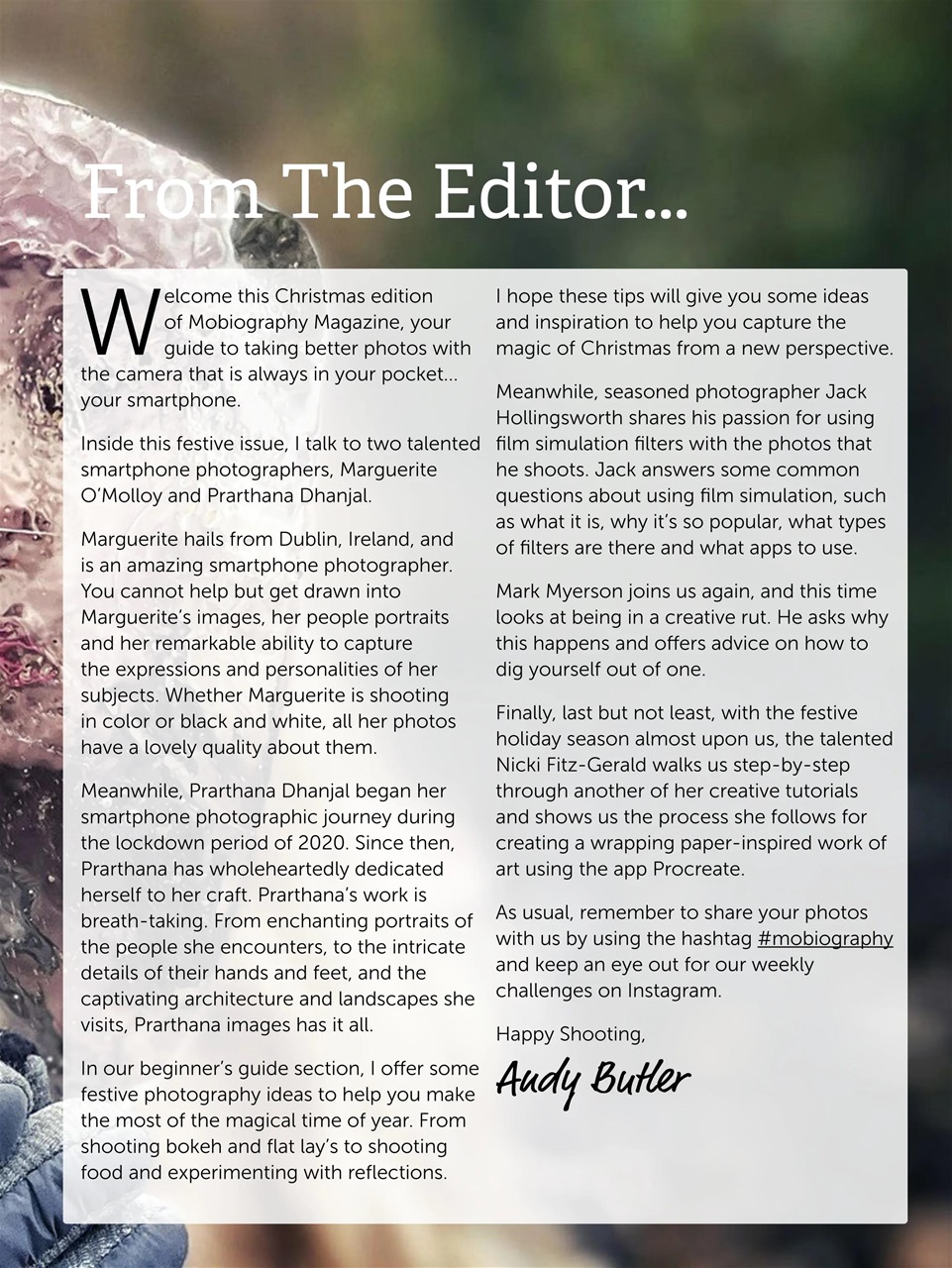 Mobiography Preview Pages