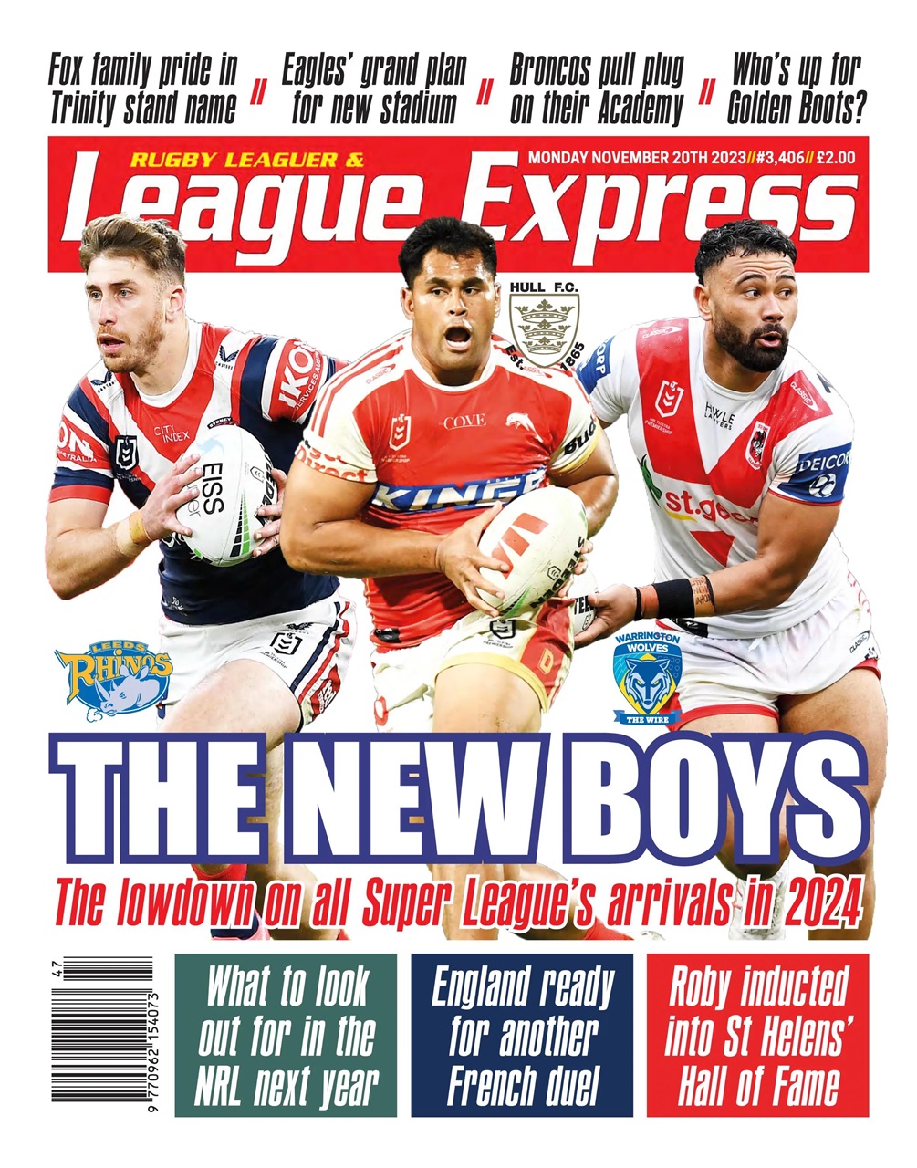 League Express Preview Pages