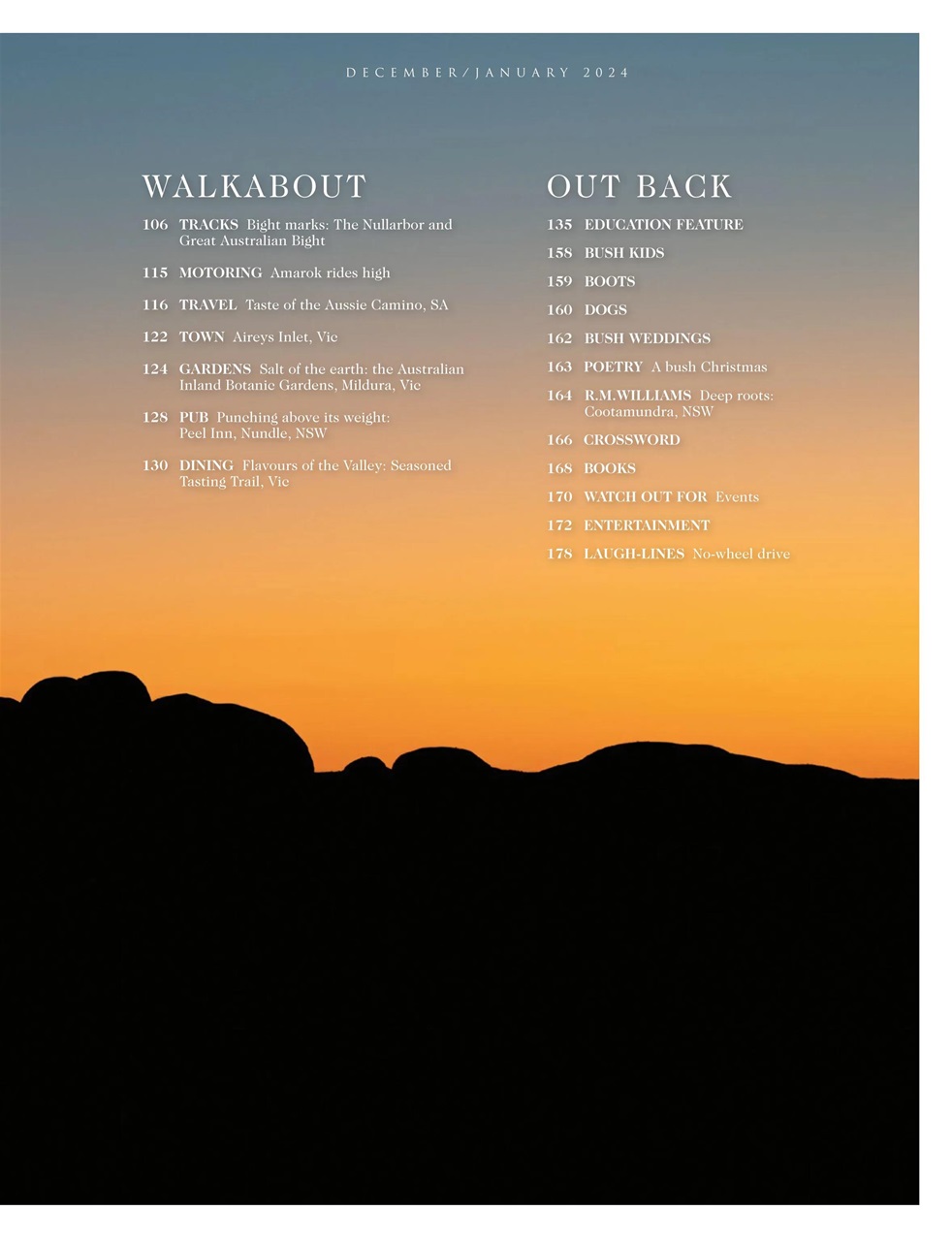 OUTBACK Magazine Preview Pages